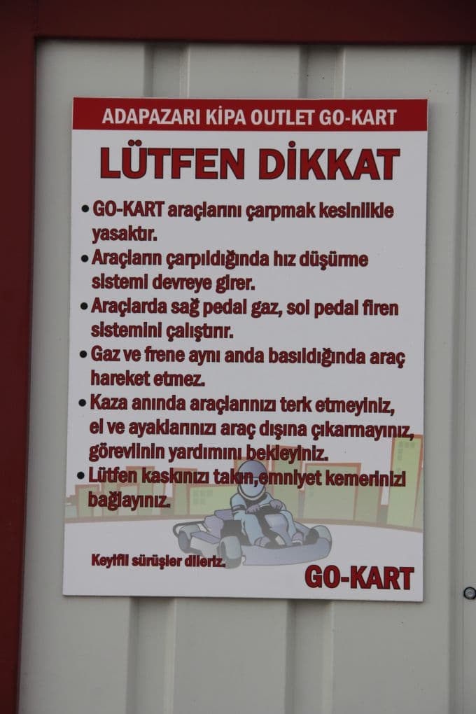 Go-Kart pistinde inanılmaz ölüm