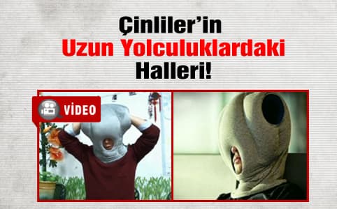Çinliler'in uzun yolculuktaki halleri!