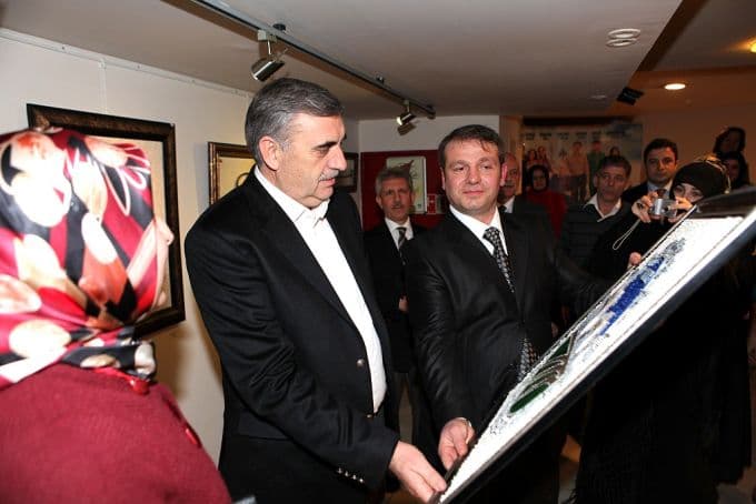 AKM'de filografi sergisi açıldı