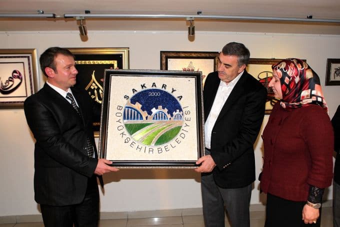 AKM'de filografi sergisi açıldı