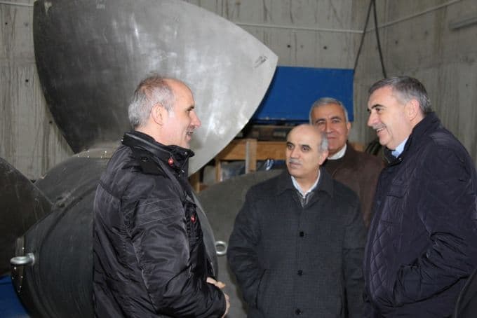 Müsteşar Sakarya'daki HES inşaatını inceledi