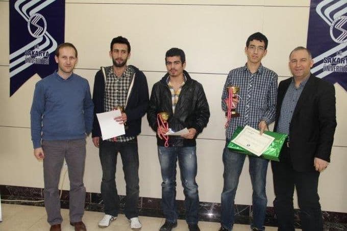 SAÜ'de şampiyonlar ödüllerine kavuştu
