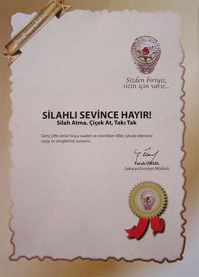 Sakarya Emniyet Müdürlüğü'nden Yeni Bir Proje