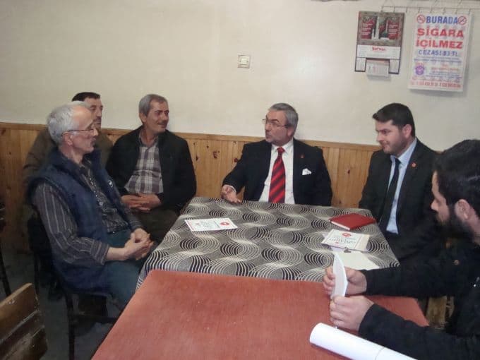 Saadet Partisi'nden köy taramaları