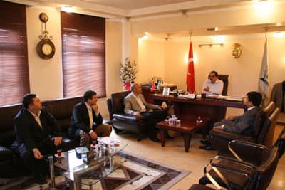 İstanbul Konsolosu Aibek Mamatbekov, Akyazı'da