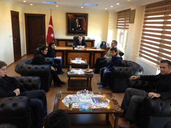 Kaymakam'dan öğrencilere YGS morali