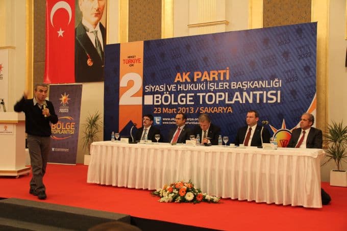 Mehmet Ali Şahin Sakarya'da gündemi değerlendirdi