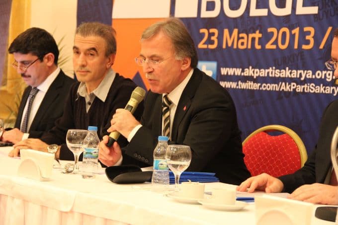Mehmet Ali Şahin Sakarya'da gündemi değerlendirdi