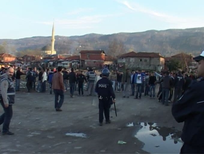 Sapanca'da maç sonrası ortalık karıştı