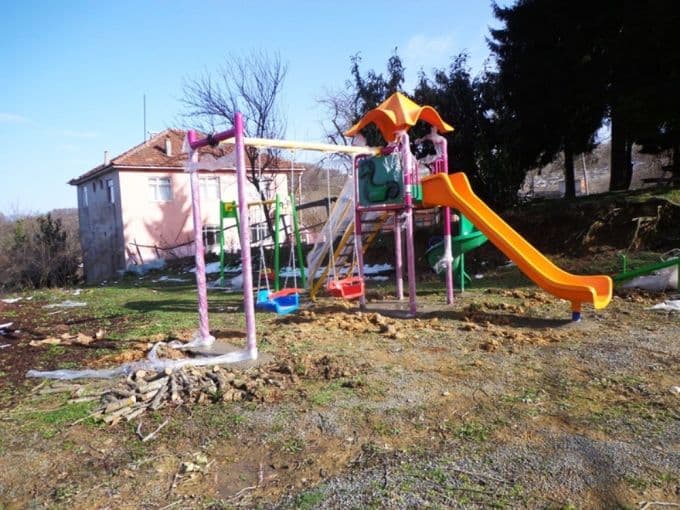 Çok istedikleri oyun parklarına kavuştular
