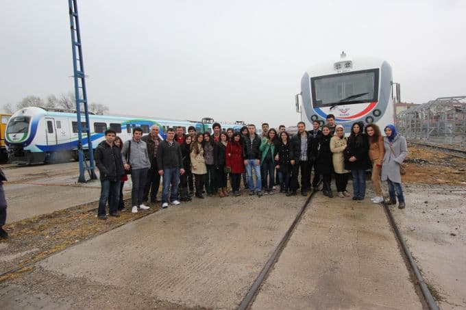 Süleyman Demirel Üniversitesi öğrencileri TÜVASAŞ'ta