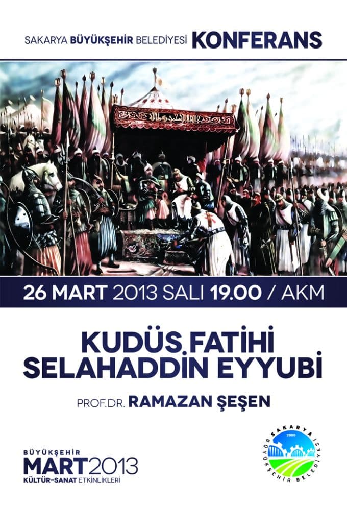 Yarın AKM'de Selahattin Eyyübi Konferansı var