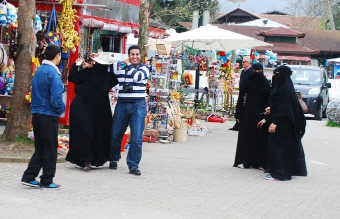 Arap turistlerin cazibe merkezi: Sapanca