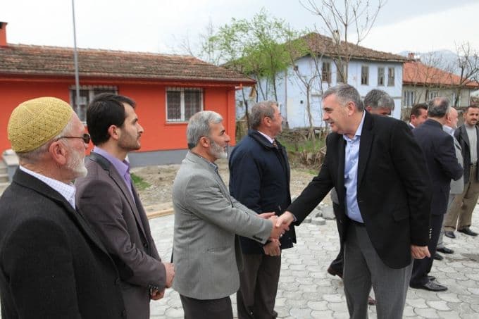 Toçoğlu mesajlarını Hendek'te verdi