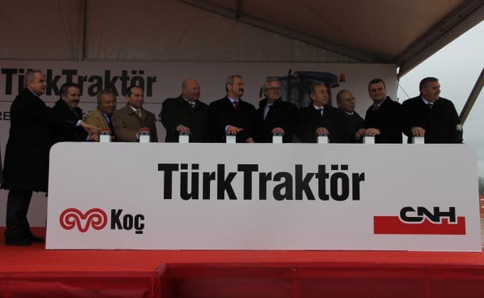 Türk Traktör Fabrikası'nın temeli atıldı