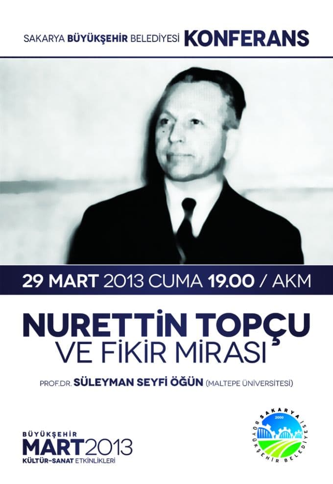 Seyfi Öğün, Nurettin Topçu'yu anlatacak