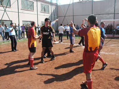 Ferizli L Tipi Cezaevi'nde Futbol Turnuvası 