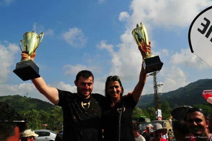 Sapancalı çift Off-Road'da birinci oldu 