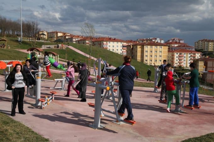 Korucuklu baharın keyfini çıkardı