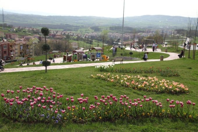 Korucuklu baharın keyfini çıkardı
