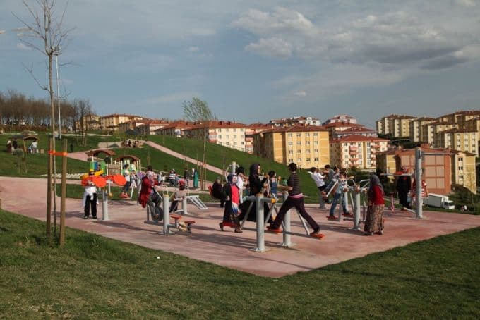 Korucuklu baharın keyfini çıkardı