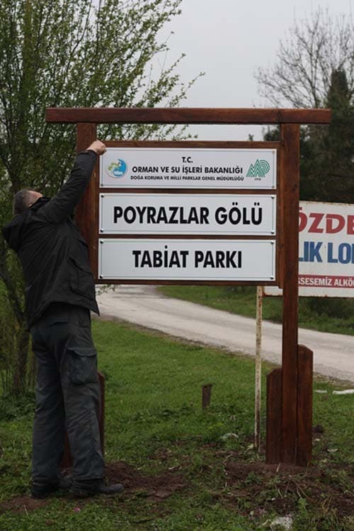 Yenilemeler Poyrazlar Gölü'nde başladı