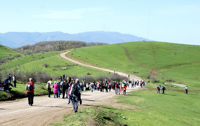 Doğa yürüyüşleri start aldı