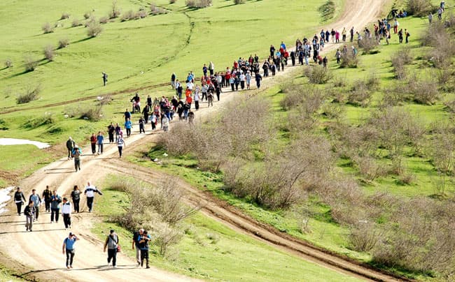Doğa yürüyüşleri start aldı