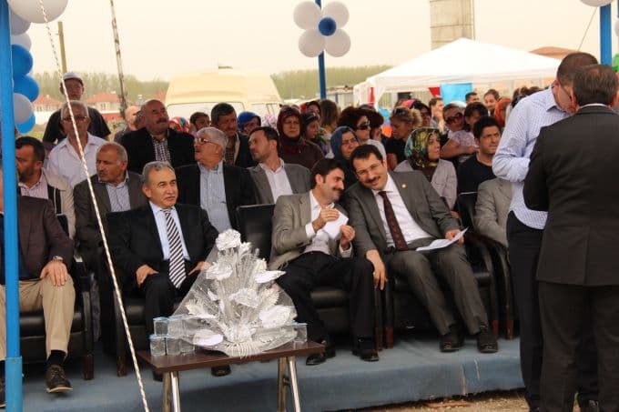 Akyazı'da 385 TOKİ konutunun temeli atıldı