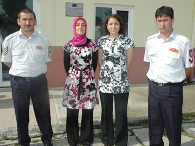 Sakarya İtfaiyesi'nde Bayan İtfaiyeciler