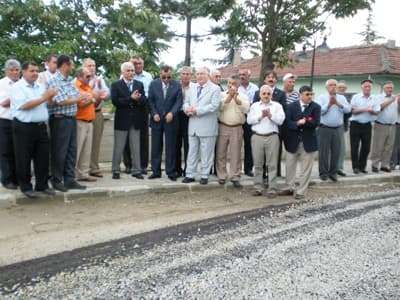 Asfalt Çalışmaları Kızılcıklı Köyü'nde Başladı