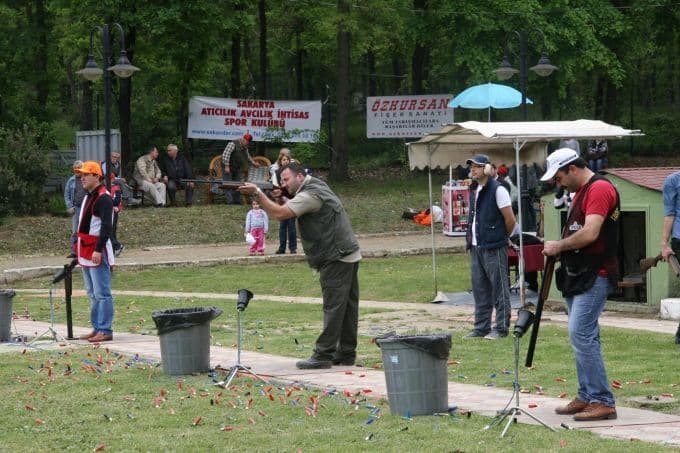 Sakaryalı avcılar hünerlerini sergiledi