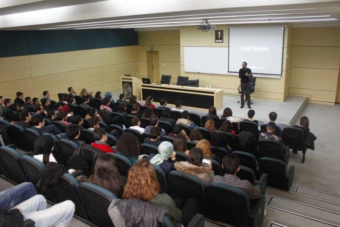 Semih Saygıner SAÜ'deydi