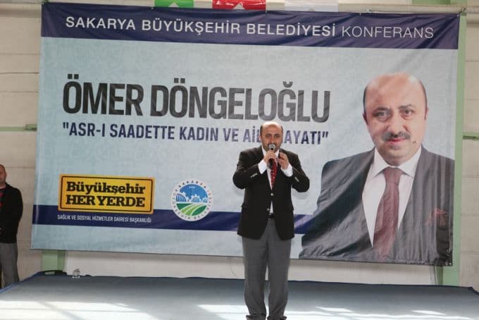 Ömer Döngeloğlu'na Geyve'de yoğun ilgi