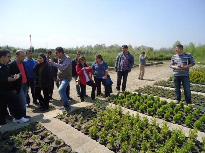 Fidanlık şefleri Sakarya'da