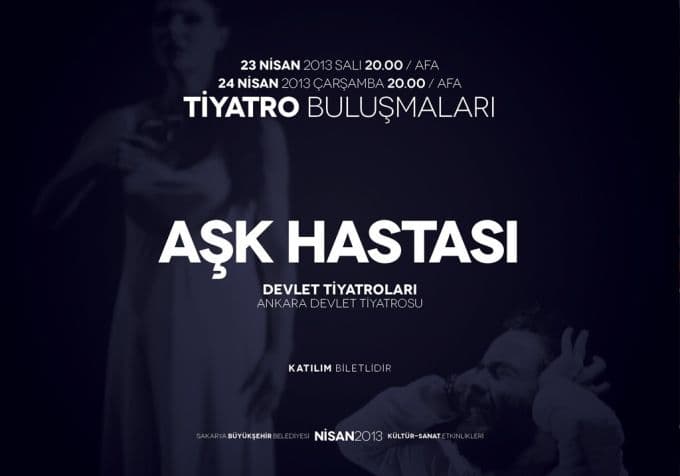AFA'da Aşk Hastası oyunu sergilenecek