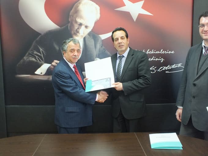 Başarı belgesiyle ödüllendirildiler
