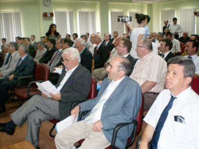 Vali Hüseyin Atak Toplantı Yaptı