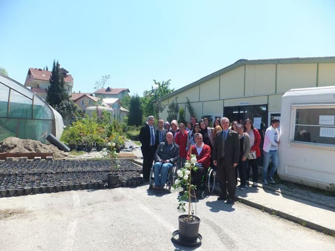 Engelliler ve Sapanca MYO öğrencilerinin buluşması