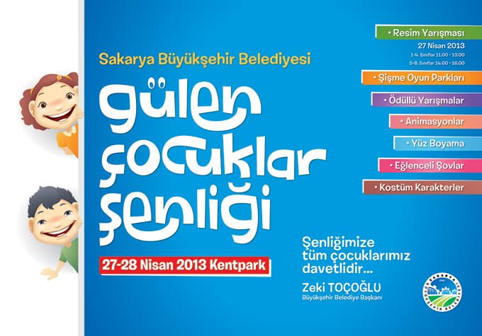 Çocuklara şenlik var