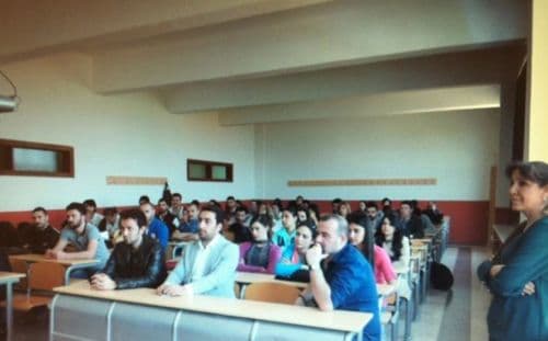 Doğrucan, üniversitelilere Sakaryaspor'u anlattı