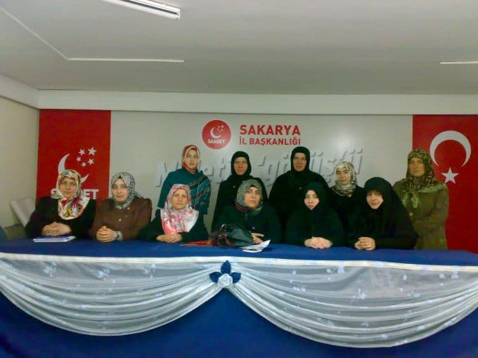 Saadetli kadınlar yerel seçimlere gözünü dikti