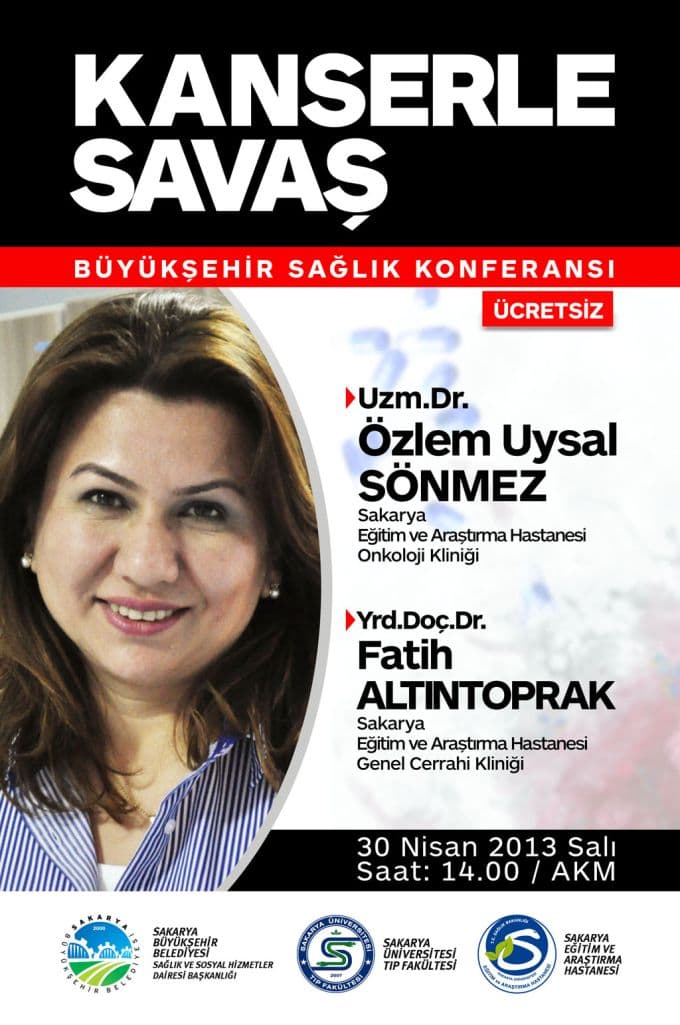 AKM'de Kanserle Savaş Konferansı yapılacak