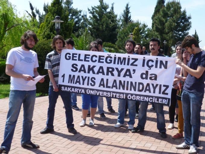SAÜ'lü öğrenciler 1 Mayıs'ta AKM'de