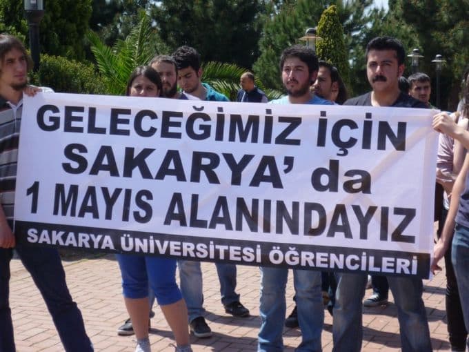 SAÜ'lü öğrenciler 1 Mayıs'ta AKM'de
