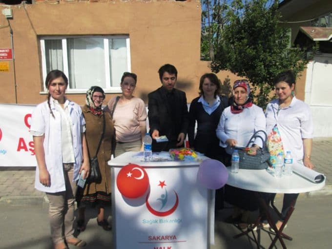 Vatandaşlar aşı konusunda bilinçlendirildi