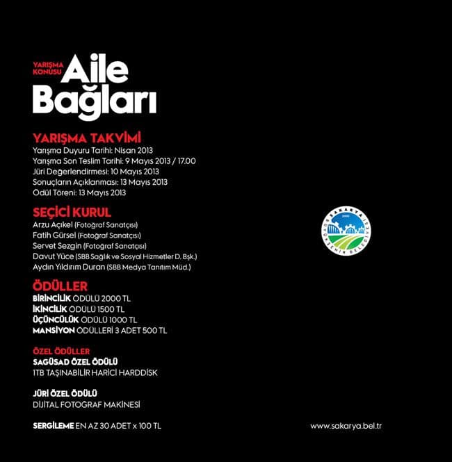 Sakarya'da aileyi en iyi anlatan fotoğraflar yarışacak