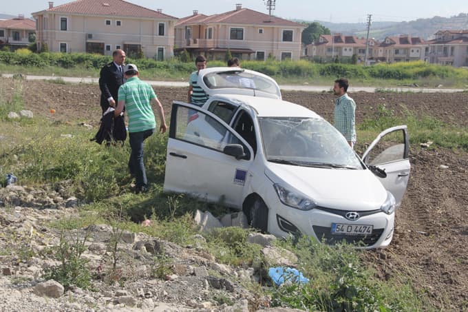 Yazlık Yolu'nda trafik kazası: 1&#8217;i ağır 2 yaralı