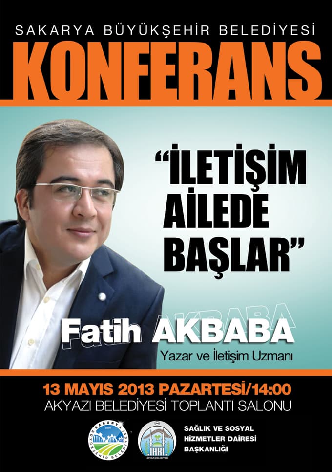 Fatih Akbaba, aile eğitimine yönelik konferans verecek