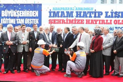 İmam Hatip Lisesi'nin temeli atıldı